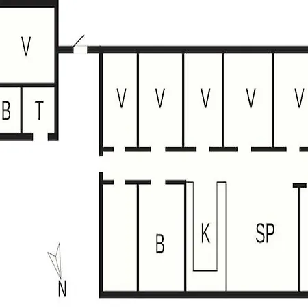 Casa vacanze Romo Xvii Rømø Kirkeby